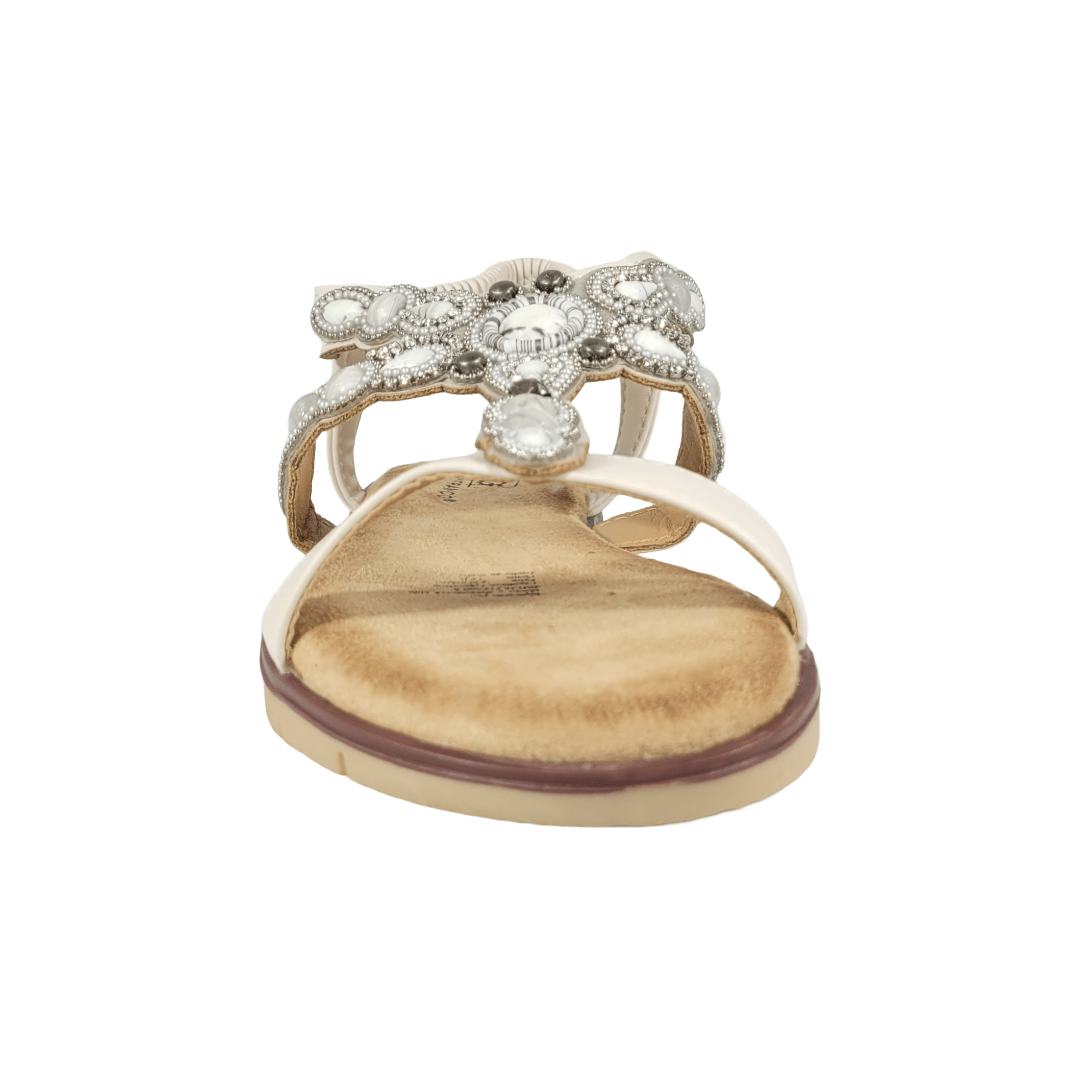 SANDALIAS BONNY FRANCO BEIGE MUJER 384 - 0077 BONNY FRANCO 35 CL / 23.3 CM - CalzadosPaola