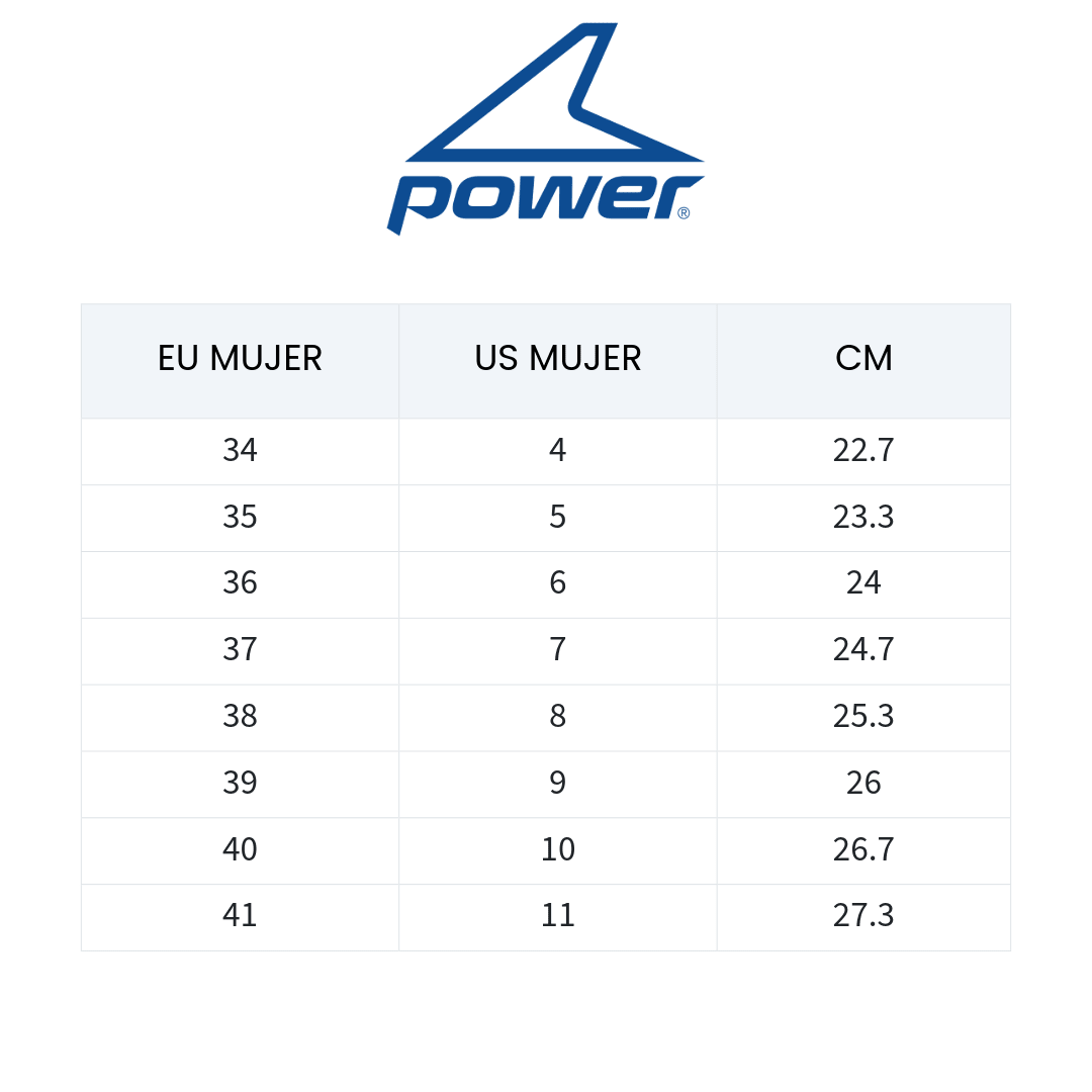 ZAPATILLAS URBANAS POWER X ORIS MUJER | 581 - 0445 POWER 35 EU / 5 US / 23.7 CM - CalzadosPaola