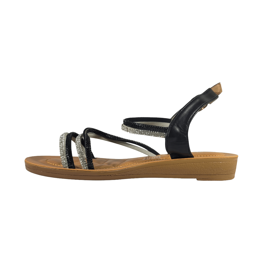 SANDALIAS AGUXI NEGRO MUJER | 6303 AGUXI 36 CL / 23 CM - CalzadosPaola