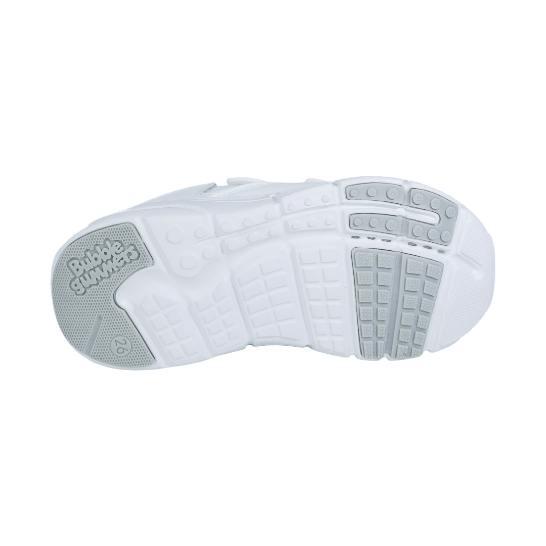 ZAPATILLAS ESCOLARES BLANCAS INFANTIL BUBBLE GUMMERS BTS AIRGAMES | 281 - 1542 BUBBLE GUMMERS 26 - CalzadosPaola