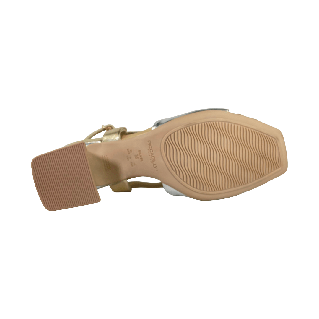 SANDALIAS PICCADILLY DORADO MUJER PI - 62605200000001 PICADELLY 35 - CalzadosPaola