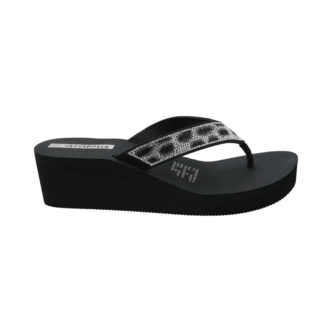 SANDALIAS AZALEIA SILVIA NEGRO AZ210011303 - 411 AZALEIA 35 - CalzadosPaola