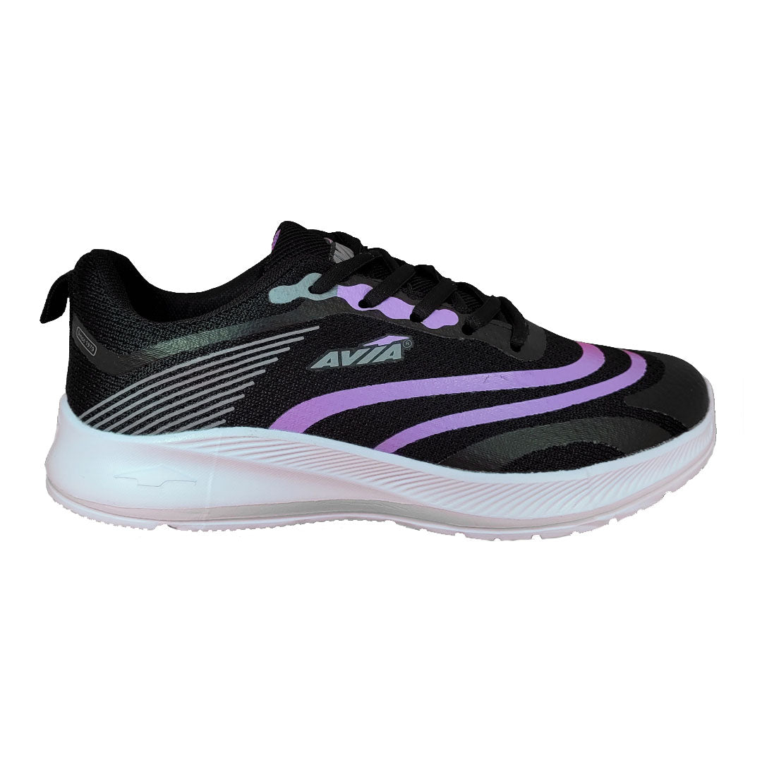 ZAPATILLAS URBANAS AVIA CARS NEGRO/LILA MUJER | 050324 - 4 AVIA 6,0 - CalzadosPaola