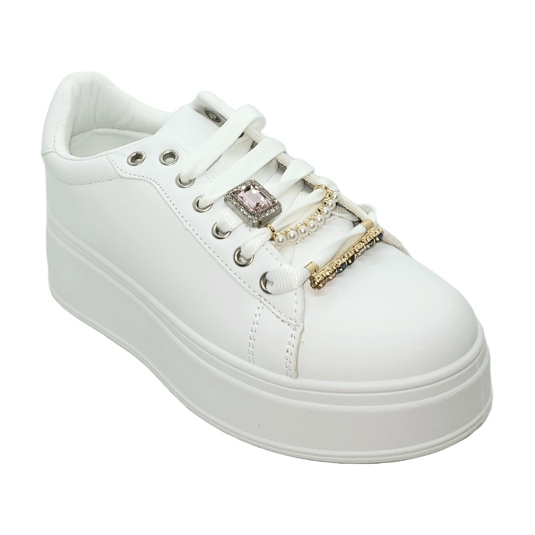 ZAPATILLAS URBANAS WEIDE BLANCO MUJER | ZW03 WEIDE 36 - CalzadosPaola