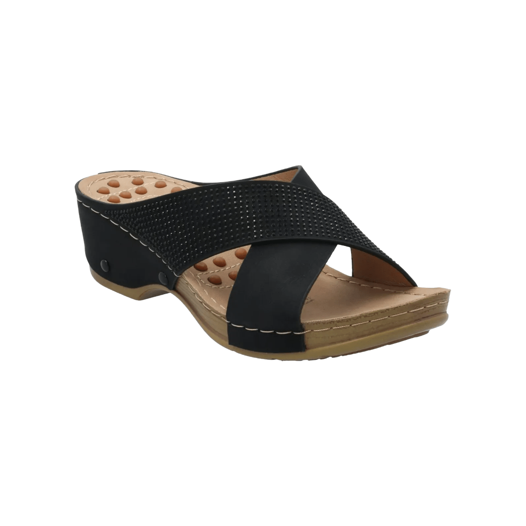 SANDALIAS AZALEIA FELICIANA 2 NEGRO CASUAL MUJER |AZ210011323 - 411 AZALEIA 35 - CalzadosPaola