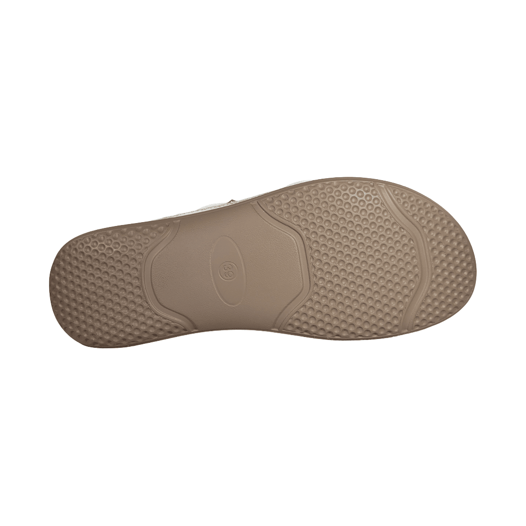 SANDALIAS PASSER PLATEADO MUJER | 009 PASSER 36 CL / 24 CM - CalzadosPaola
