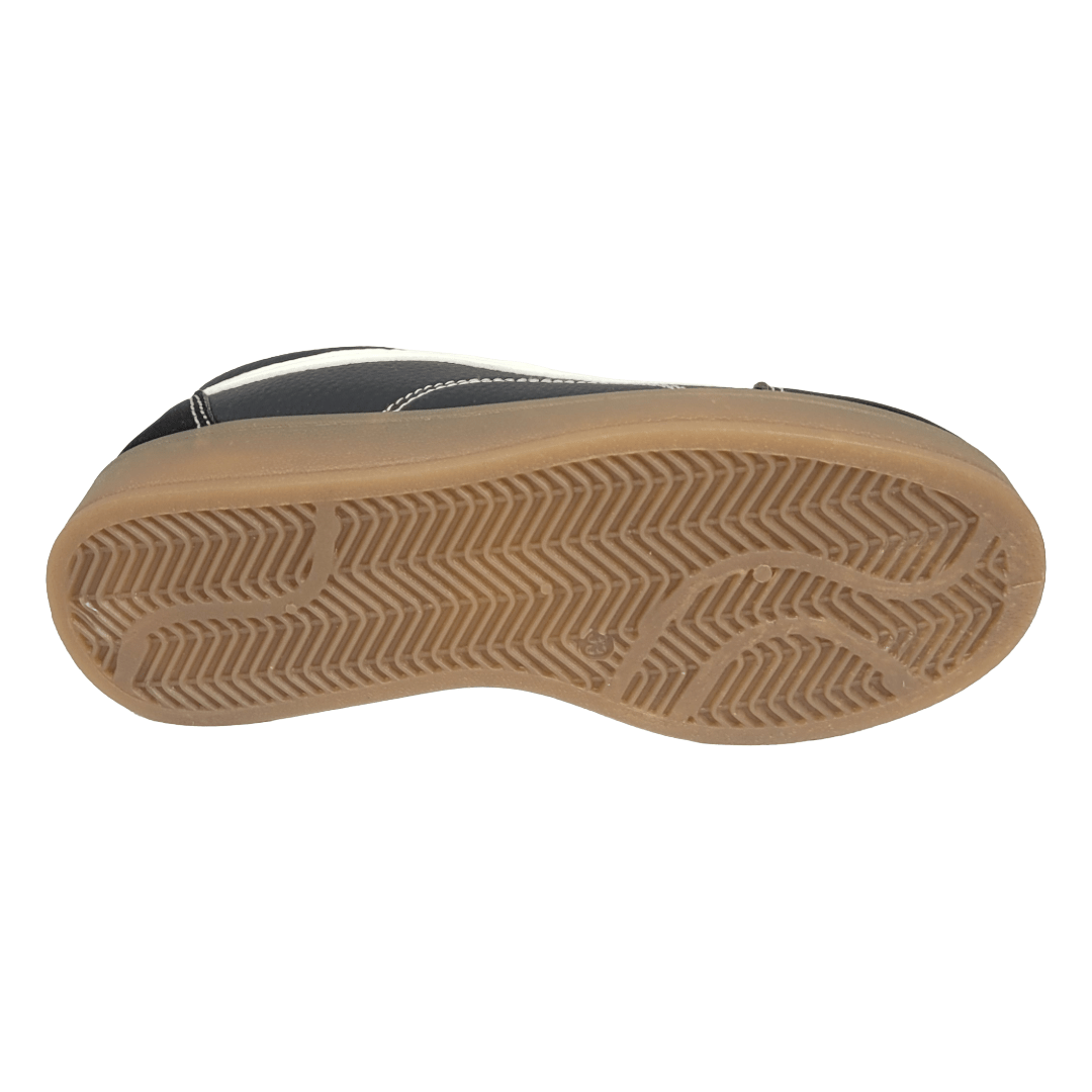 ZAPATILLAS URBANAS SKATERS NEGRO INFANTIL 804 - 0131 SKATER 32 - CalzadosPaola