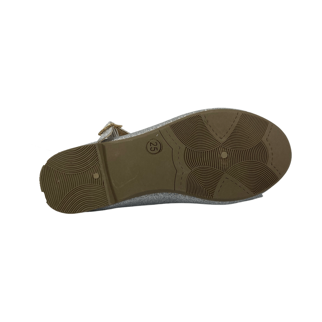 BALLERINAS HUALUNAOTE PLATEADO INFANTIL | XT322B HUALUNAOTE 24 - CalzadosPaola