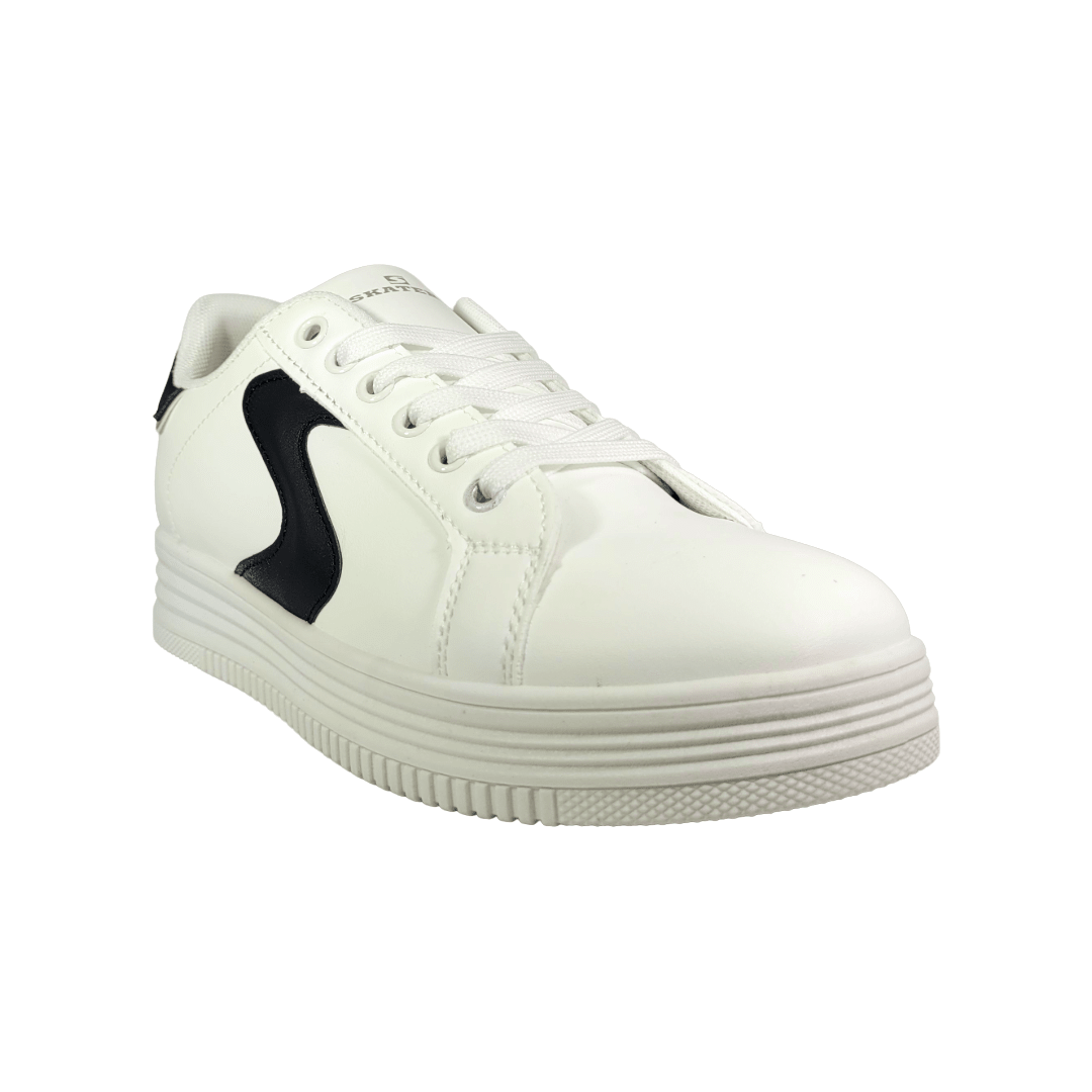 ZAPATILLAS URBANAS SKATER BLANCO MUJER | 772 - 0609 SKATER 35 - CalzadosPaola