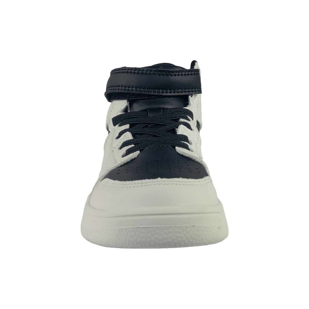 ZAPATILLAS URBANAS SKATER BLANCO/NEGRO INFANTIL | 800 - 0001 SKATER 27 CL / 18 CM - CalzadosPaola