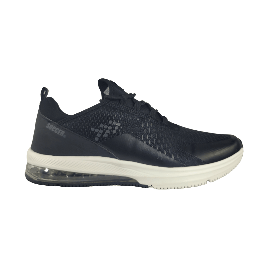 ZAPATILLAS URBANAS SOCCER NEGRO HOMBRE | SJ - 3 SOCCER 39 CL / 25 CM - CalzadosPaola