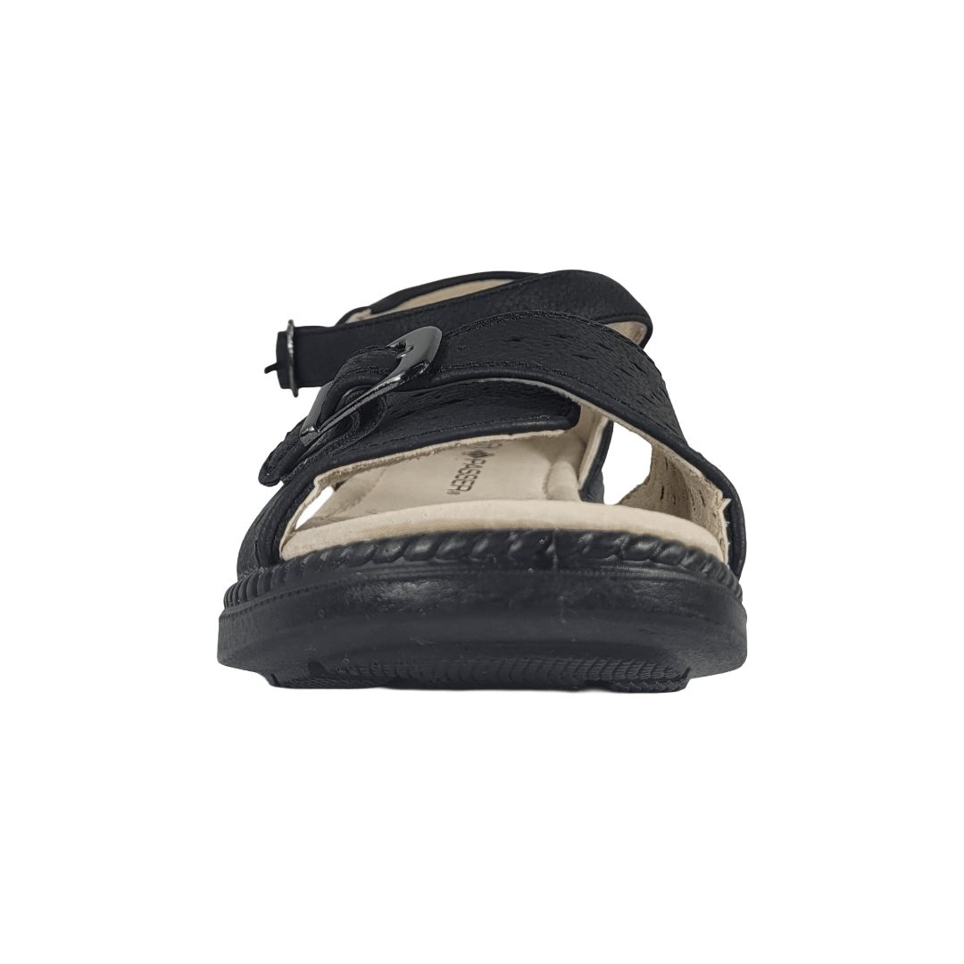 SANDALIAS PASSER NEGRO CASUAL MUJER | 027 PASSER 35 CL / 23.3 CM - CalzadosPaola