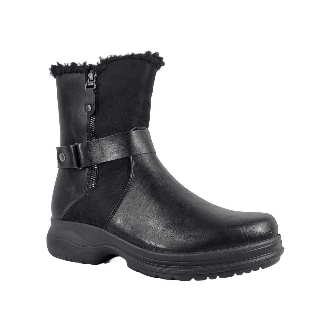 BOTINES BY PASS NEGRO CASUAL MUJER I26 - YLM01 - 1 BY PASS 35 - CalzadosPaola