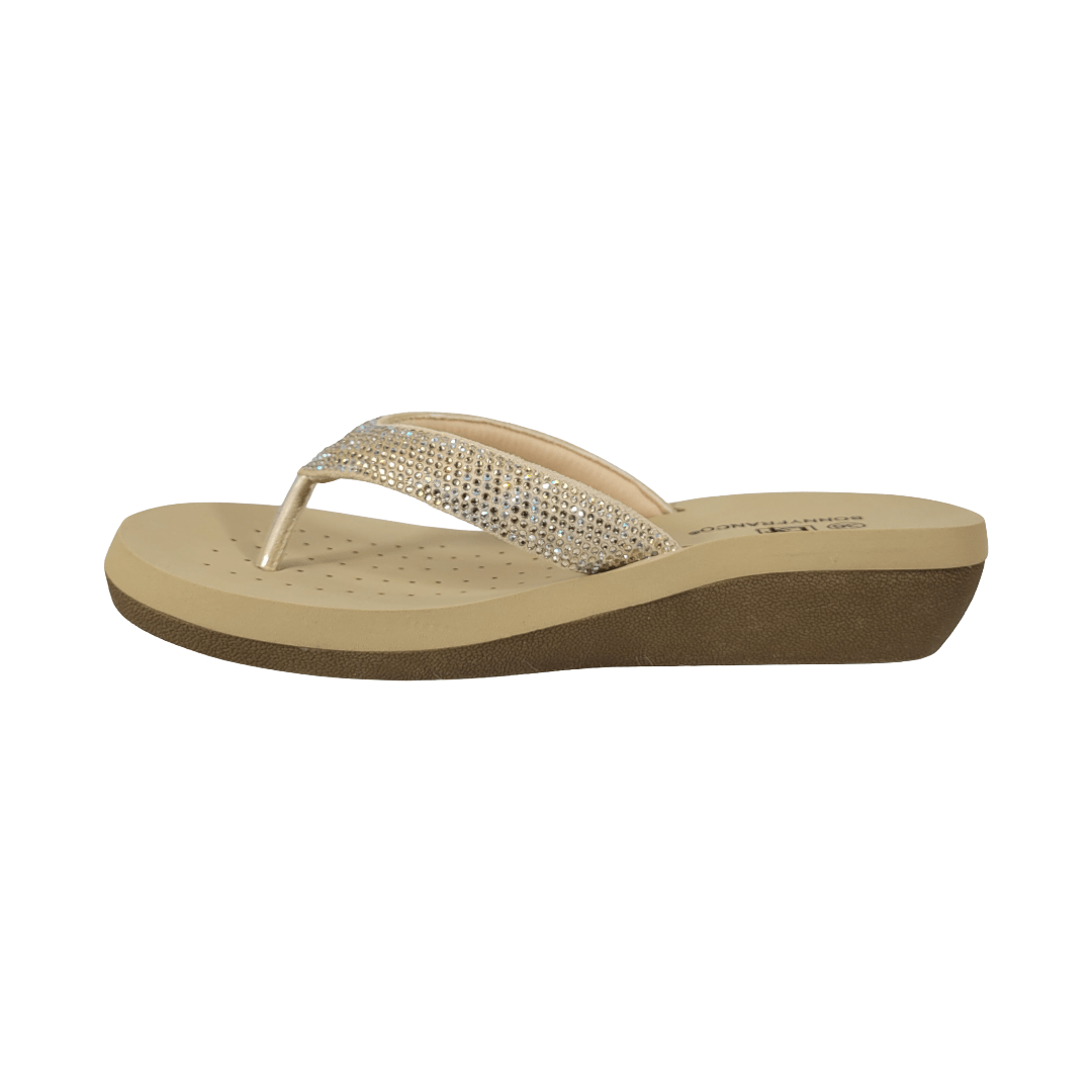 SANDALIAS BONNY FRANCO DORADO MUJER | 384 - 0972 BONNY FRANCO 35 CL / 23.3 CM - CalzadosPaola