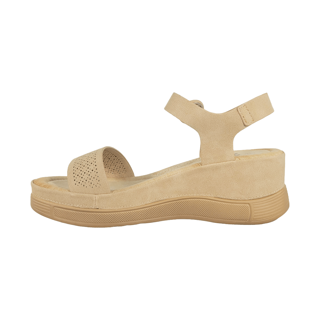 SANDALIAS STYLO BEIGE MUJER | ST2517 STYLO 35 CL / 22.5 CM - CalzadosPaola