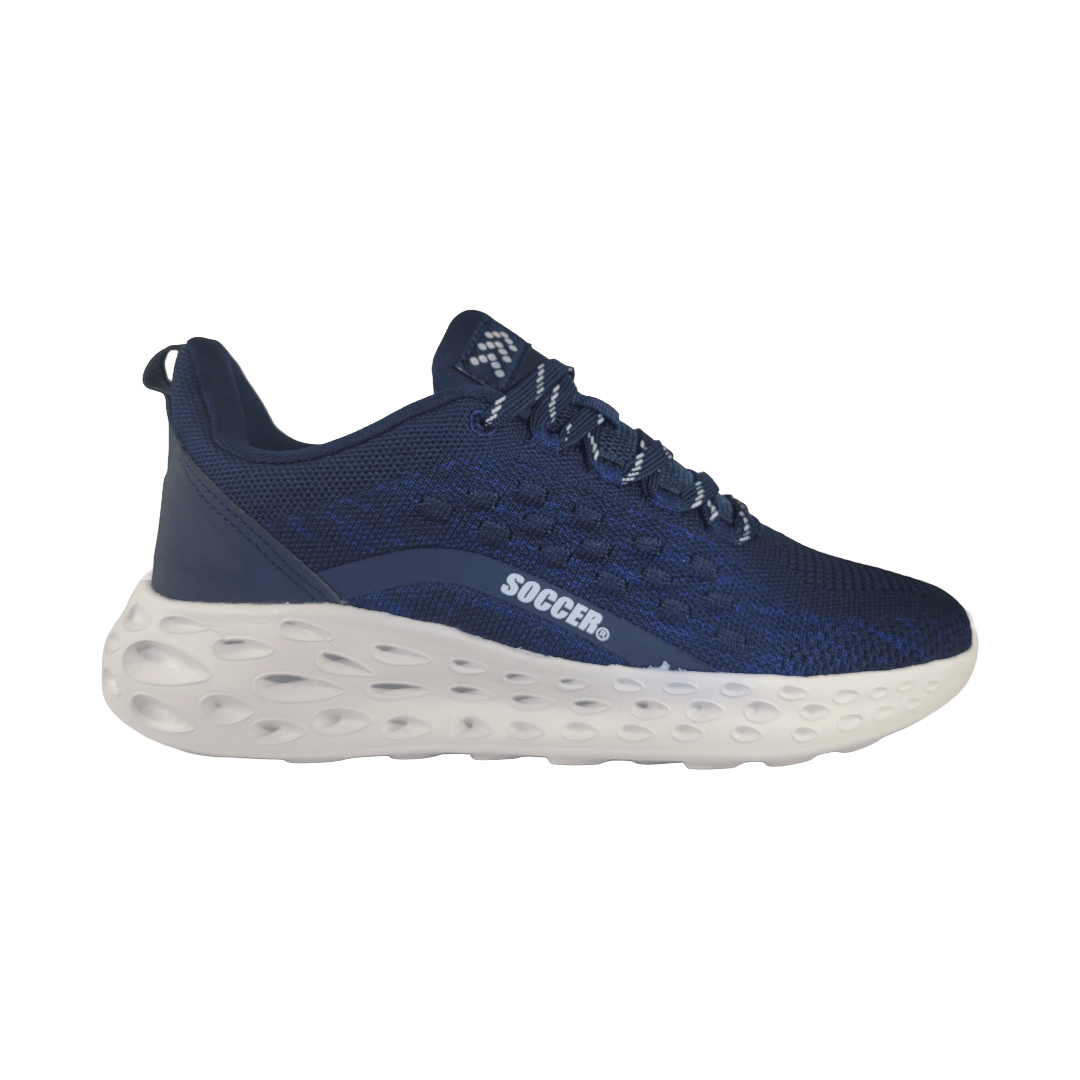 ZAPATILLAS URBANAS SOCCER AZUL MARINO HOMBRE | SJ - 2 SOCCER 39 CL / 25 CM - CalzadosPaola