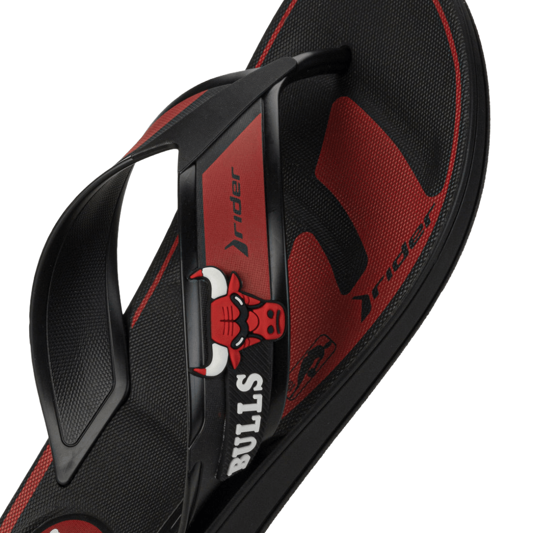 SANDALIAS RIDER NBA BULLS NEGRO HOMBRE GR - NBA - 12245 CARTAGO 40 - CalzadosPaola