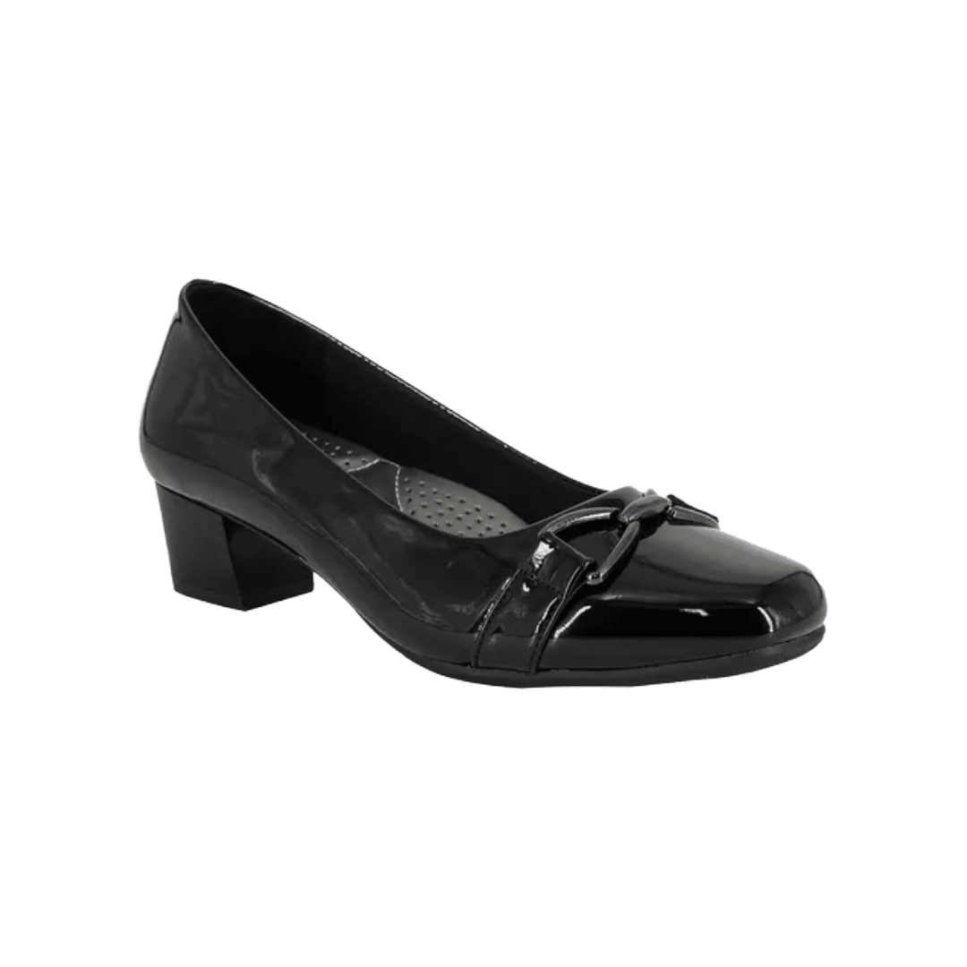 ZAPATOS FORMALES ALQUIMIA NEGRO CHAROL MUJER | 3027 - 02 ALQUIMIA 35 CL / 23.3 CM - CalzadosPaola