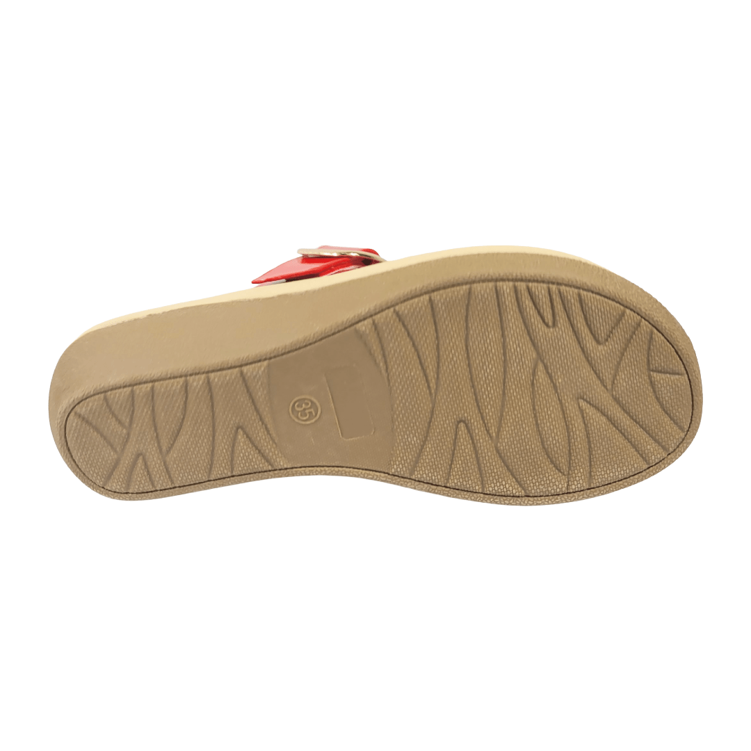 SANDALIAS BONNY FRANCO ROJO MUJER 384 - 0078 BONNY FRANCO 37 - CalzadosPaola