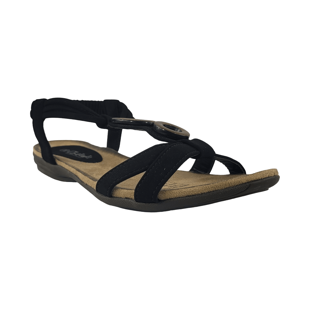 SANDALIA CHALADA NEGRO MUJER | 13 - ANATOMIC69 CHALADA 35 - CalzadosPaola