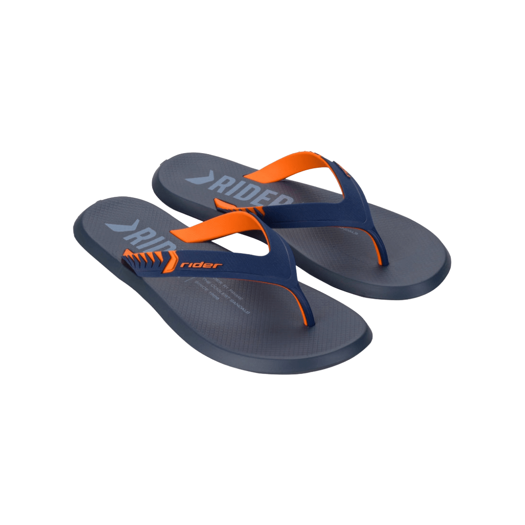 SANDALIAS RIDER AZUL/NARANJA HOMBRE GR - RI - 12438 GRENDENE 38 CL / 24 CM - CalzadosPaola