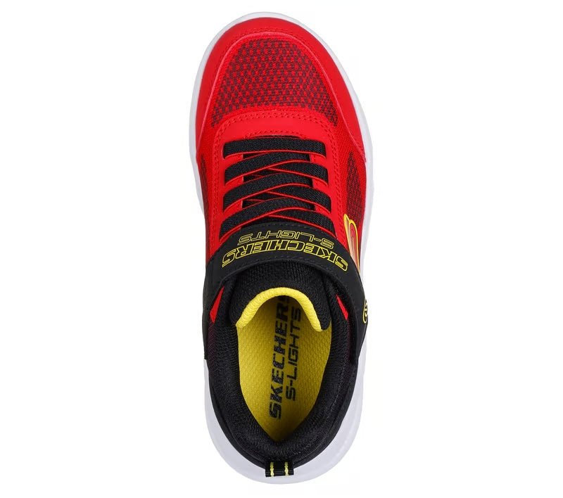 ZAPATILLAS URBANAS SKECHERS METEOR LIGHTS KRENDOX INFANTIL | 401495L - RDBK SKECHERS 26 - CalzadosPaola