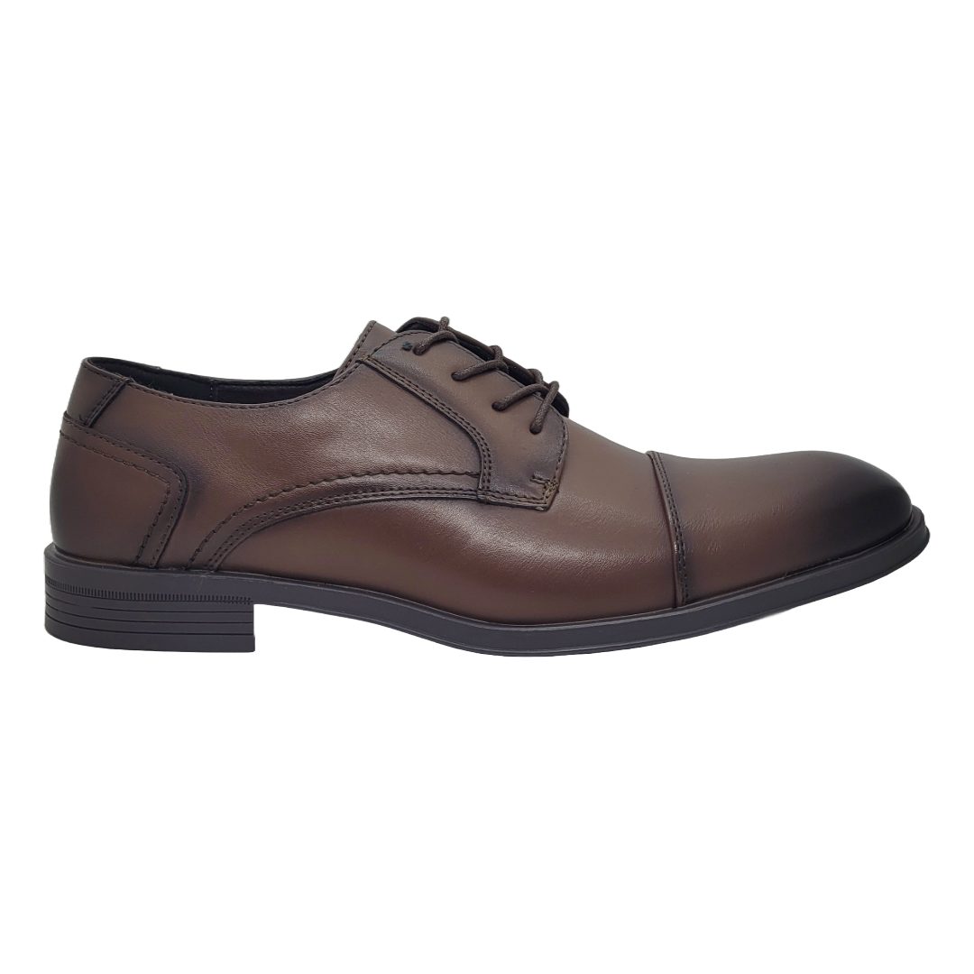 ZAPATOS FORMALES OXFORD CAP TOE TUO TUO CAFÉ | H03 TUO TUO 44 - CalzadosPaola