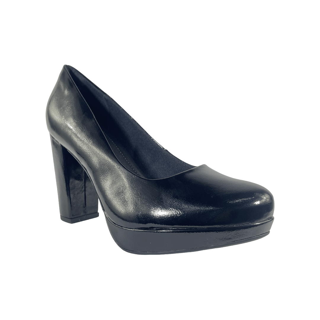 ZAPATOS FORMALES PICCADILLY NEGRO CHAROL MUJER VU6380T PICADELLY 34 - CalzadosPaola