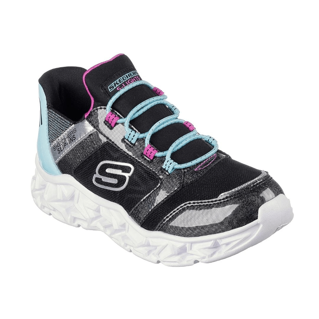 ZAPATILLAS URBANAS SKECHERS GALAXY LIGHTS INFANTIL 303701L - BKMT SKECHERS 26 CL / 10.5C US / 16.5 CM - CalzadosPaola
