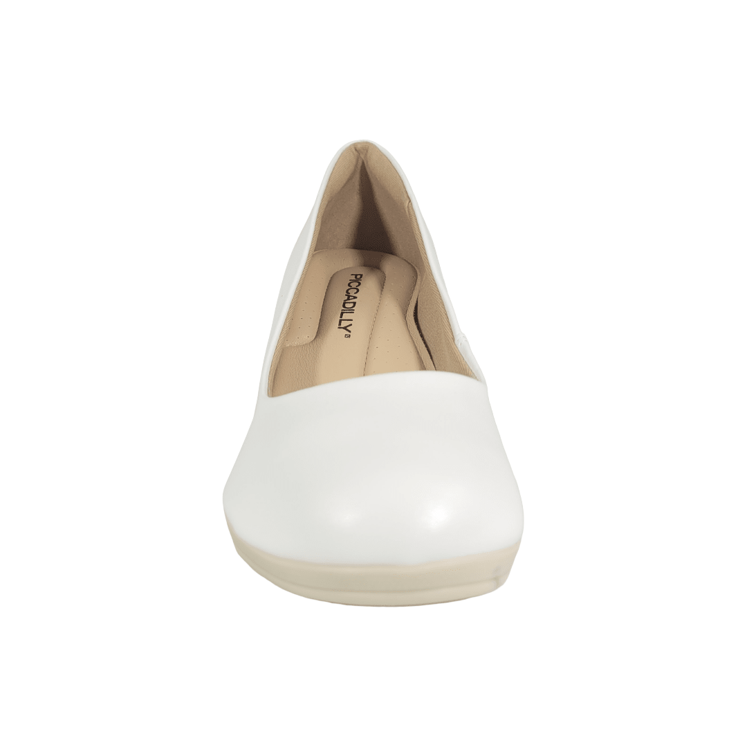 ZAPATOS FORMALES PICCADILLY BLANCO MUJER | PI - 13018500000406 PICCADILLY 35 CL / 22.9 CM - CalzadosPaola