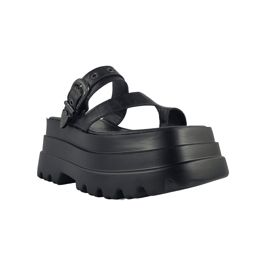 SANDALIAS MD NEGRO MUJER | 5L53 - 1 MD 35 CL / 22.5 CM - CalzadosPaola