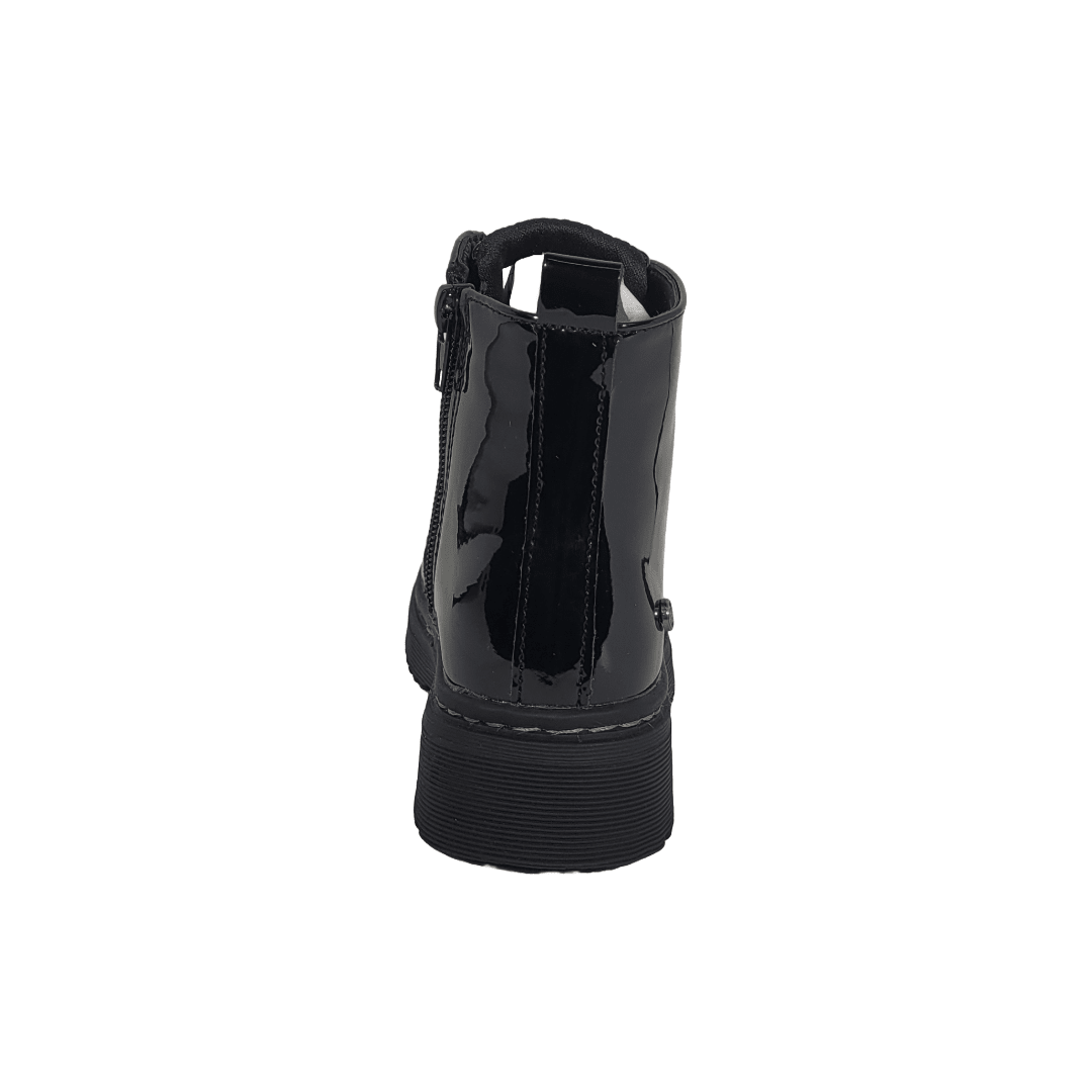 BOTINES BUBBLE GUMMERS NEGRO CHAROL 301 - 6866 BUBBLE GUMMERS 33 - CalzadosPaola
