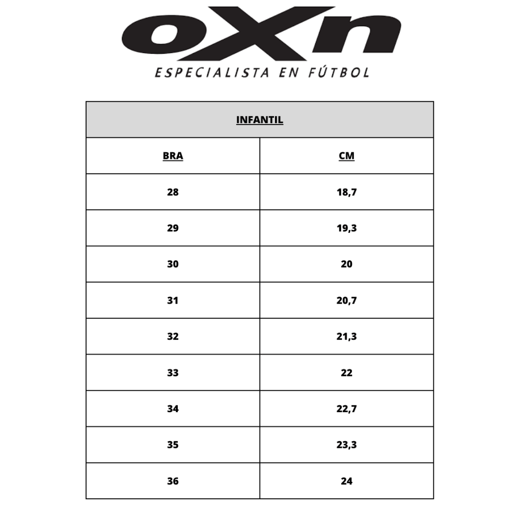 ZAPATILLAS DE FÚTBOL OXN SPEED 4 3 ENERGY (INFANTIL) | 31843823830 SPORTZONE 36 - CalzadosPaola