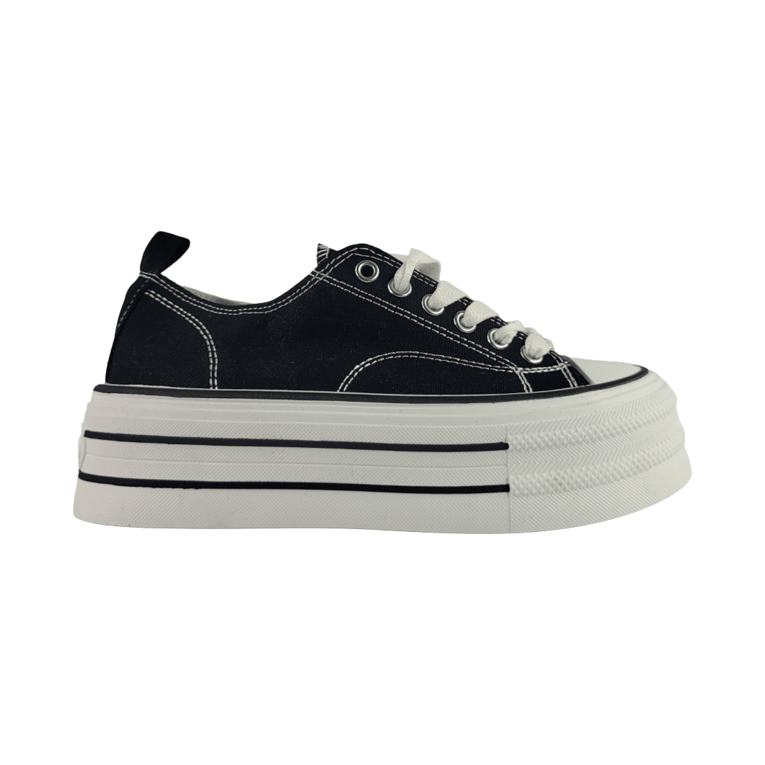 ZAPATILLAS URBANAS MD NEGRO MUJER | 5B10 - 1 MD 35 CL / 22.5 CM - CalzadosPaola