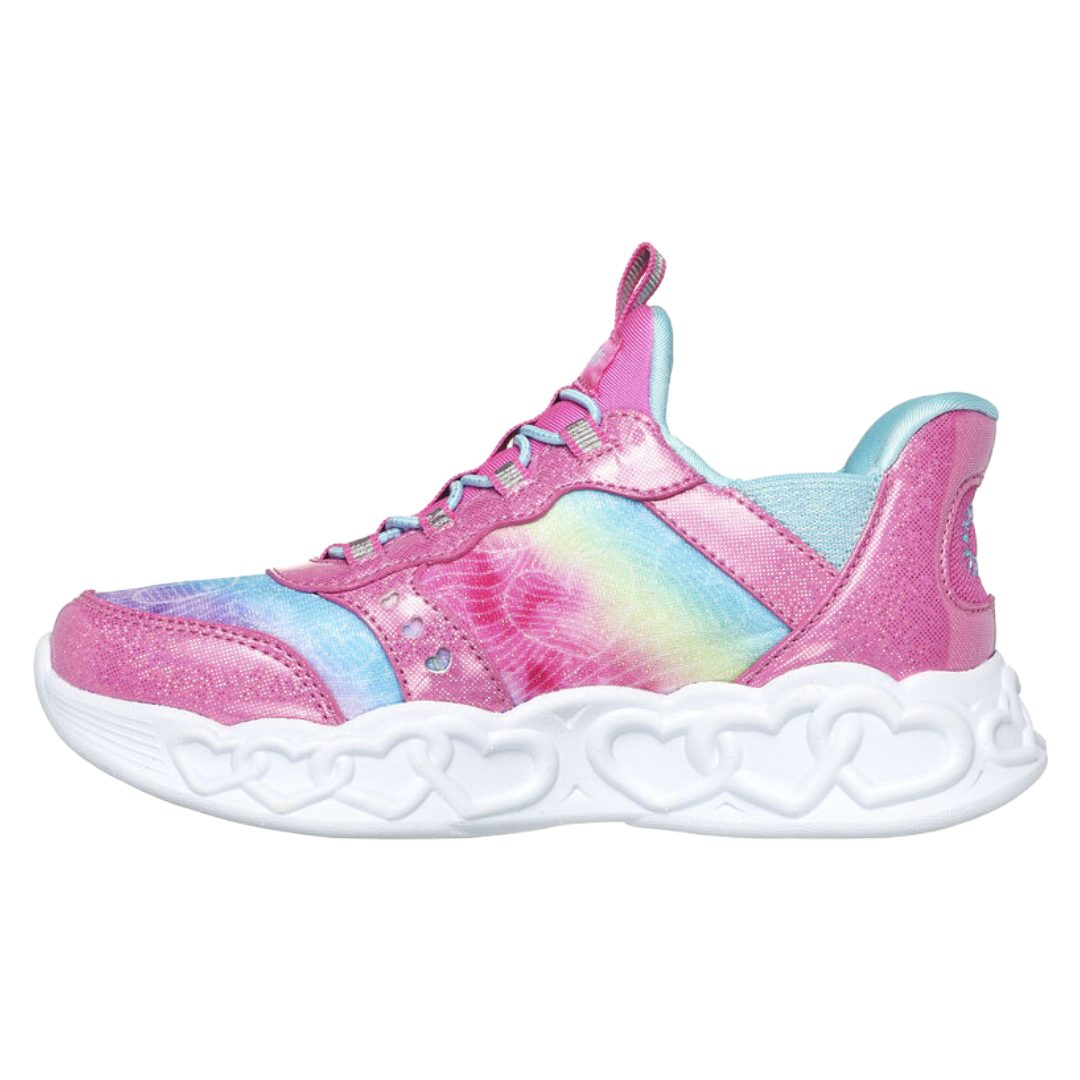 ZAPATILLAS URBANAS SKECHERS HEART LIGHTS INFANTIL | 303755L - BKMT SKECHERS 33 - CalzadosPaola