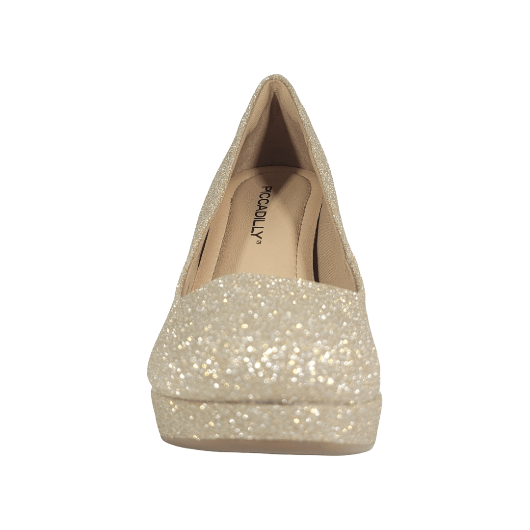 ZAPATOS FORMALES PICCADILLY CHAMPAGNE MUJER PI - 84400100000080 PICADELLY 35 CL / 22.9 CM - CalzadosPaola