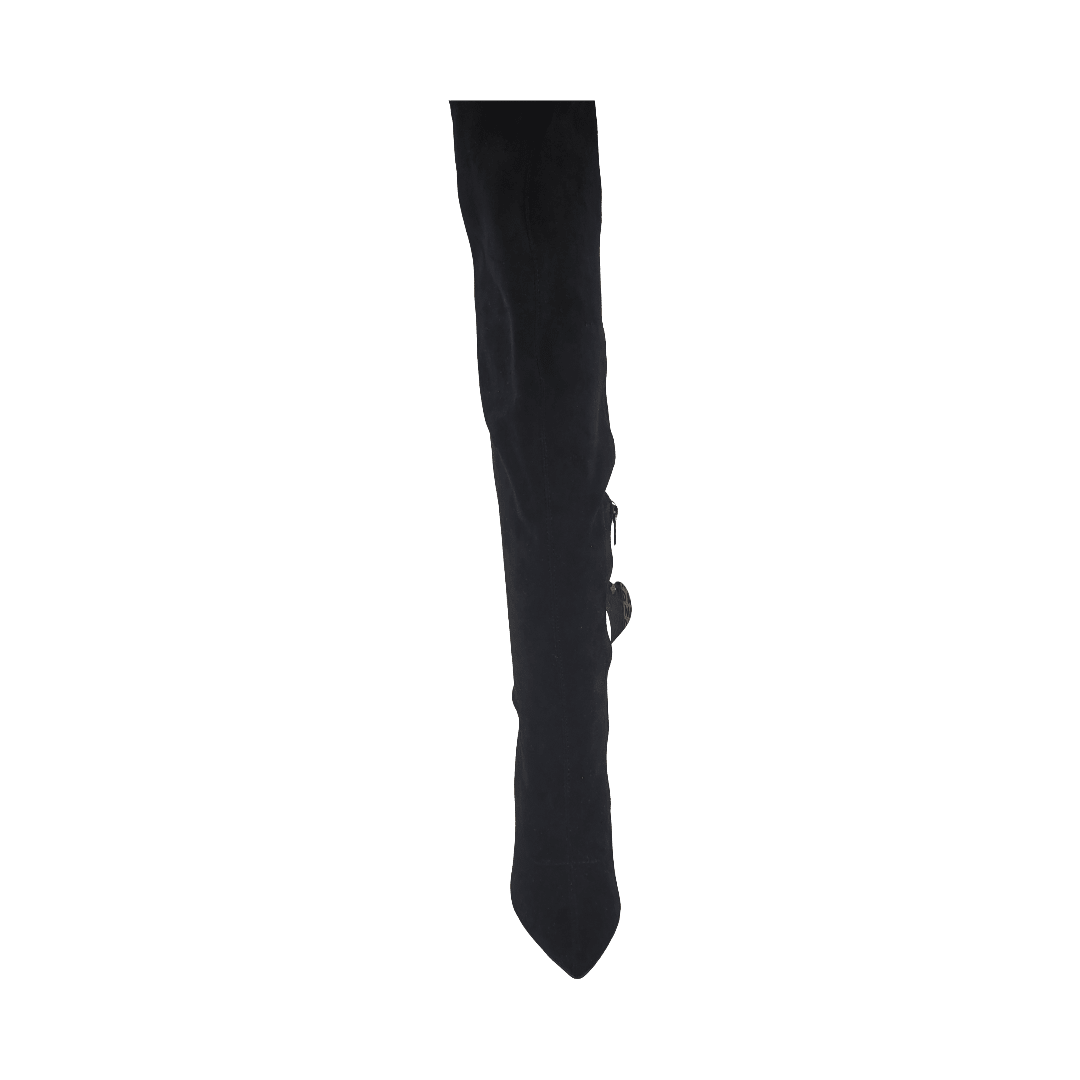 BOTAS MD NEGRO GAMUZA MUJER | 5Y23 - 1 MD 35 CL / 22.5 CM - CalzadosPaola