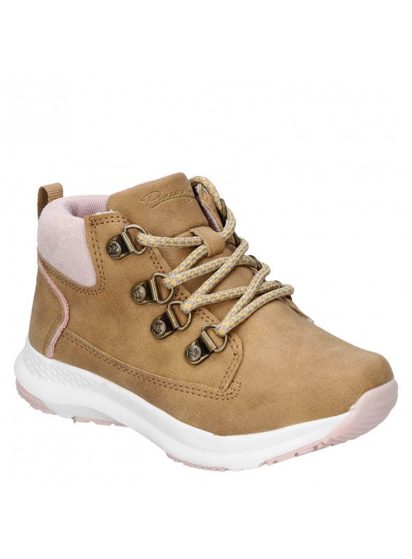 BOTINES CASUALES PANAMA JACK CAFÉ CLARO (NIÑAS) | KA112A60025 - PG2 PANAMA JACK 33 - CalzadosPaola