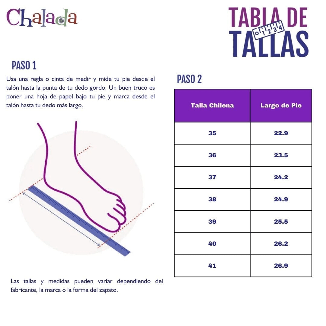 BOTINES CHALADA NEGRO CASUAL MUJER | 46 - COSTA - 2 CHALADA 35 CL / 22.9 CM - CalzadosPaola