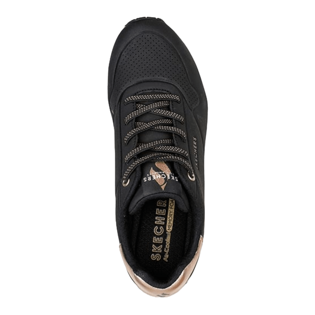 ZAPATILLAS URBANAS SKECHERS UNO MUJER | 155196 - BLK SKECHERS 35 - CalzadosPaola
