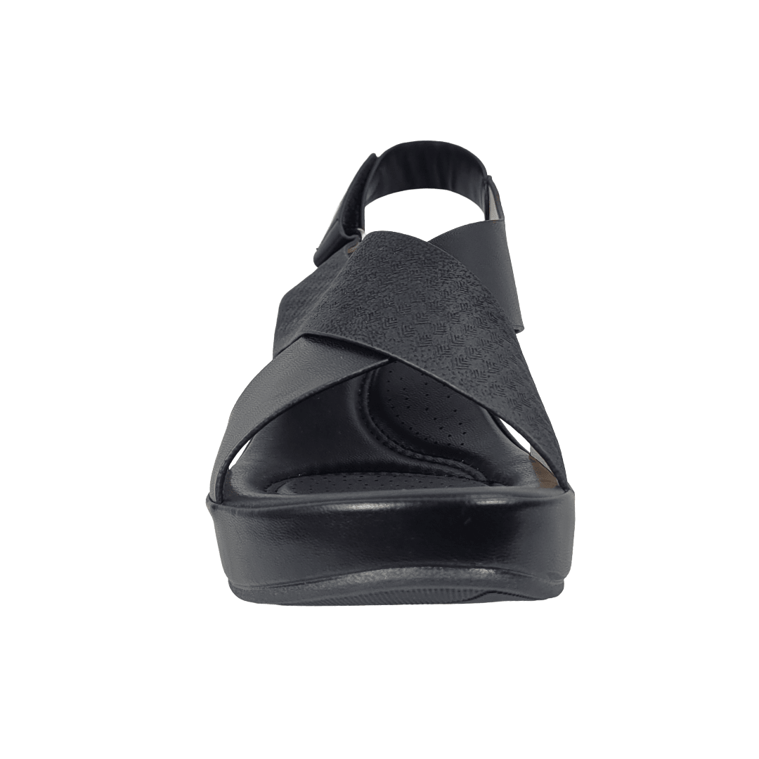 SANDALIAS NEW WALK NEGRO CASUAL MUJER | 3J8736 - 13 NEW WALK 35 CL / 22 CM - CalzadosPaola