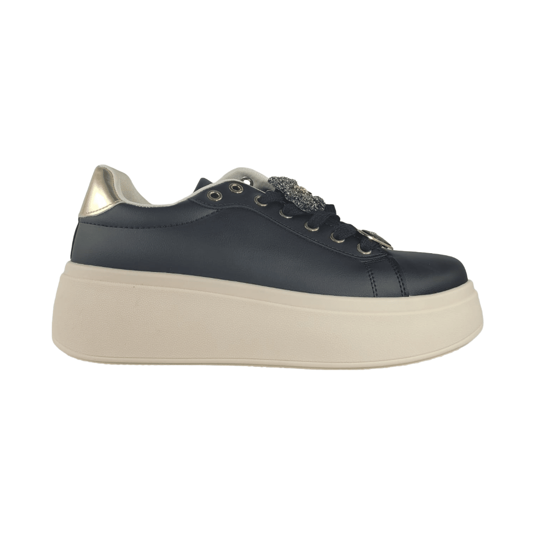 ZAPATILLAS URBANAS SONG YUN NEGRO CASUAL MUJER S408B1030 - L SONG YUN 36 - CalzadosPaola