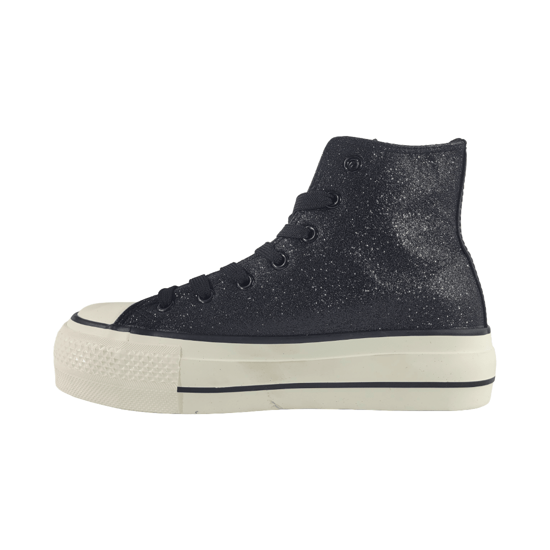 ZAPATILLAS URBANAS MD NEGRO BRILLANTE MUJER | 3J07 - 1 - MD MD 35 CL / 22.5 CM - CalzadosPaola