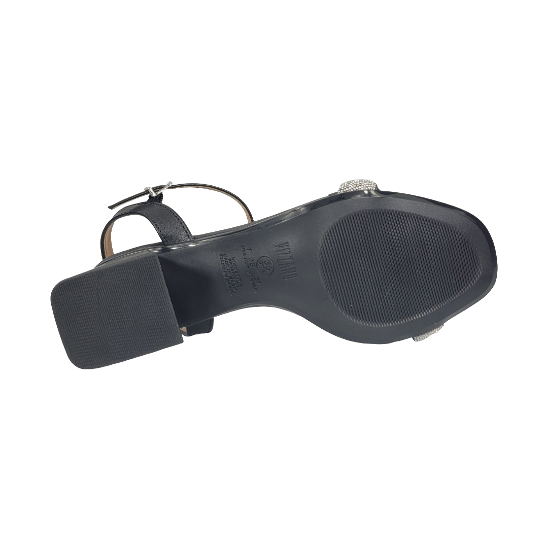 SANDALIAS DE FIESTA VIZZANO NEGRO MUJER | 6428.139.26564 - 85432 VIZZANO 35 - CalzadosPaola