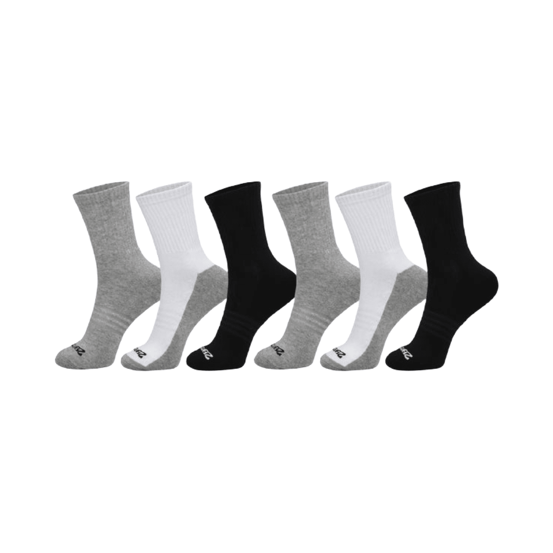 CALCETINES SPALDING MEDIOS SIXPACK UNISEX SPSSMES001 SPALDING 00 - CalzadosPaola