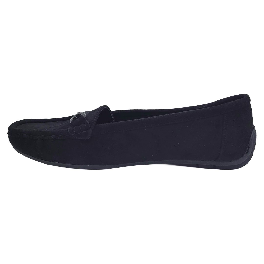 MOCASINES HUALUNAOTE GAMUZA BLACK | H - 90 HUALUNAOTE 40 - CalzadosPaola