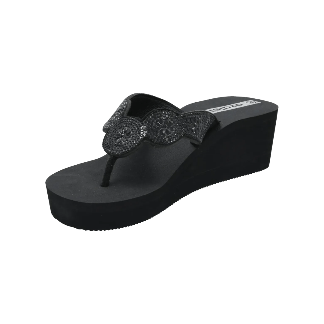 SANDALIAS AZALEIA ROSELLA NEGRO MUJER | AZ210011306 - 411 AZALEIA 35 - CalzadosPaola