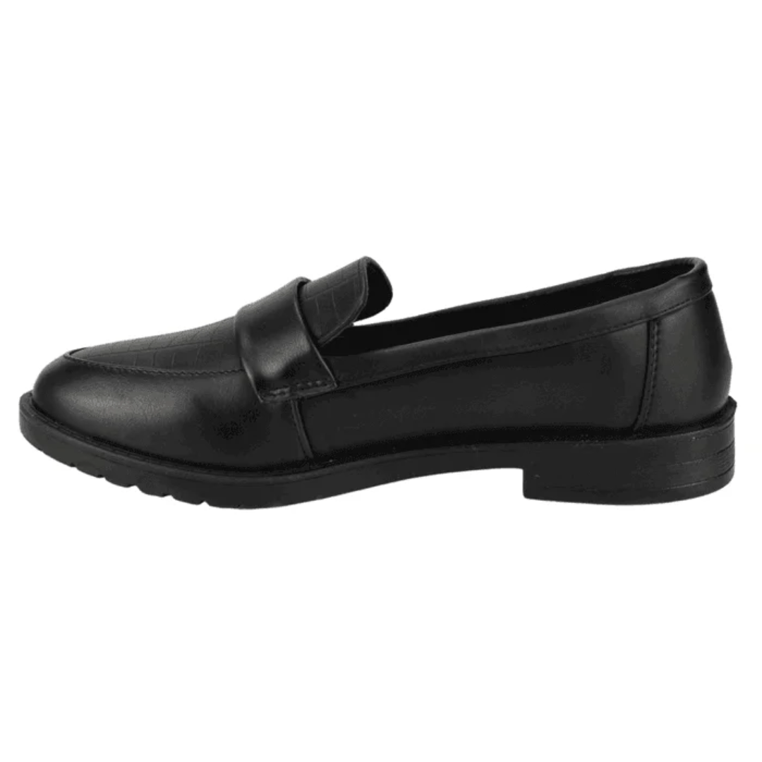 MOCASINES NEW WALK AUDREY NEGRO MUJER |FM5641P - 90 NEW WALK 35 - CalzadosPaola