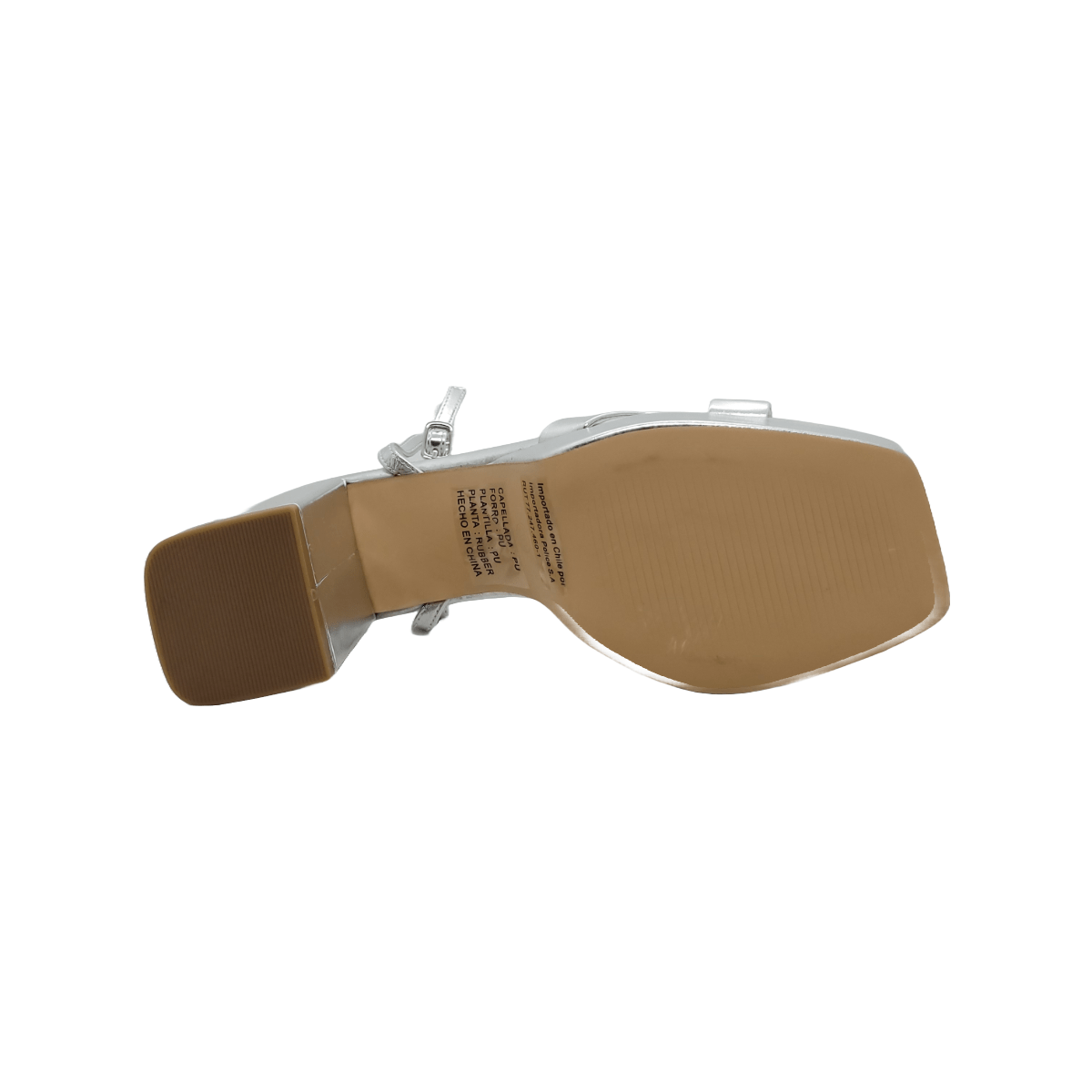 SANDALIAS POLICE DE FIESTA GRAY SS24PO102 POLICE 35 - CalzadosPaola