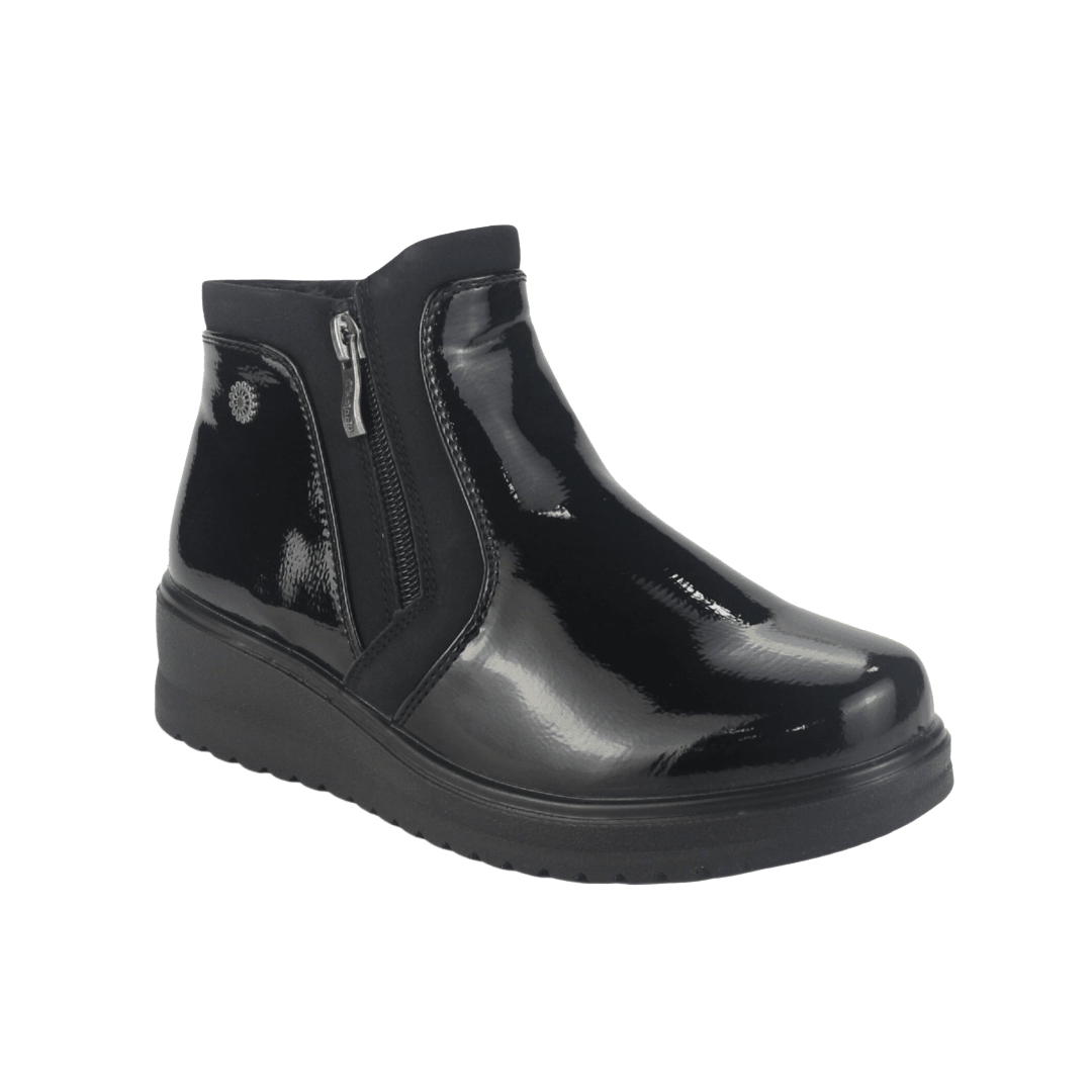 BOTINES CHALADA NEGRO CHAROL MUJER 36 - RAYO - 3 CHALADA 35 - CalzadosPaola